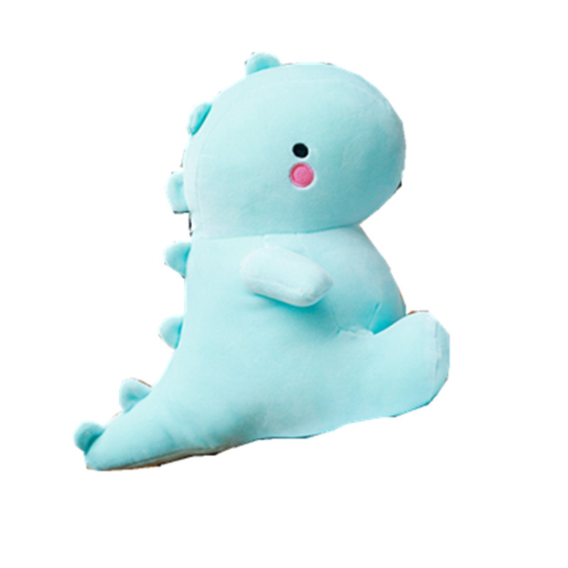 Picture of Cute Cute Down Cotton Doll Doll Blue Creative Soft Dinosaur Doll Sleeping Doll Pillow