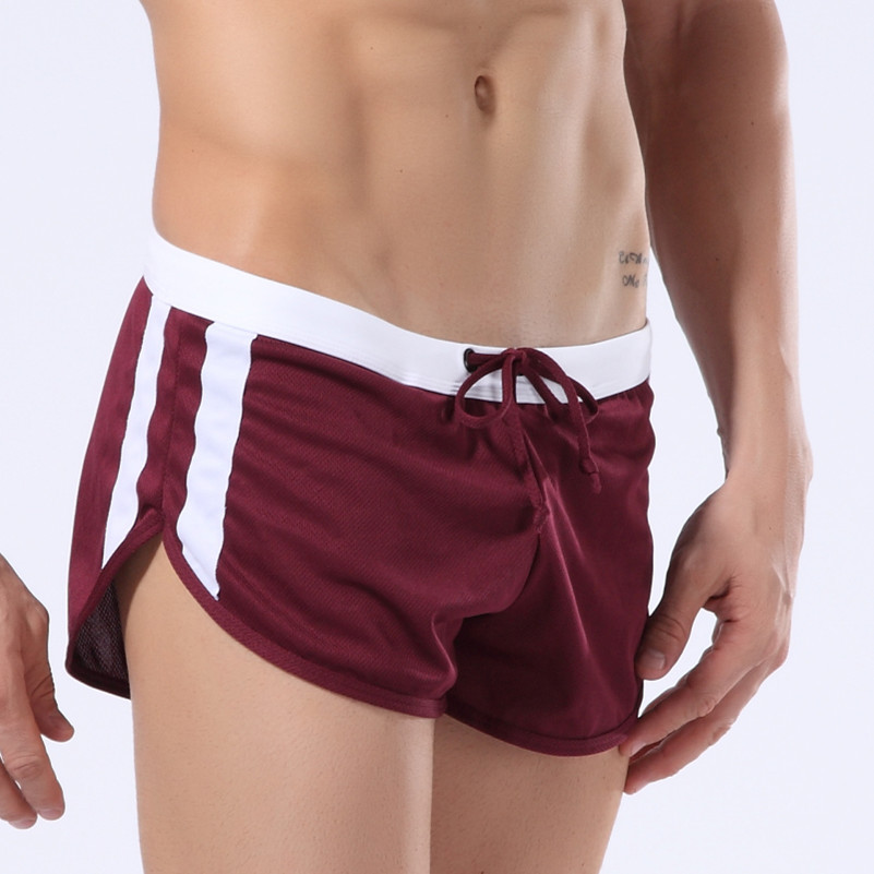 Picture of Wj Online Men's Sports Pants Polyester Shorts Casual Tie Loose Breathable Sweat-Absorbent Inner Double Ding 2005Dk