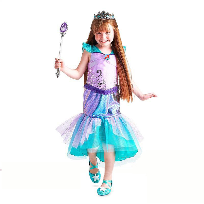 Picture of Dropshipping Kidsren's Dress European and American Kidsren's Clothing Kidsren's Snow White Dress Girls Dress Halloween Dance Costume