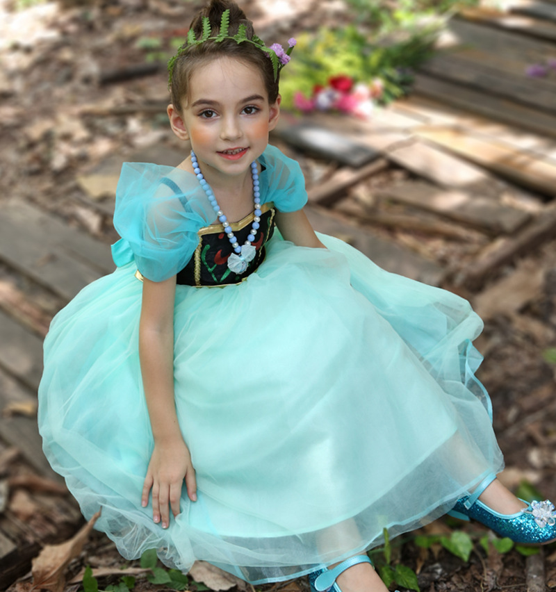 Picture of Dropshipping Kidsren's Dress European and American Kidsren's Clothing Kidsren's Snow White Dress Girls Dress Halloween Dance Costume