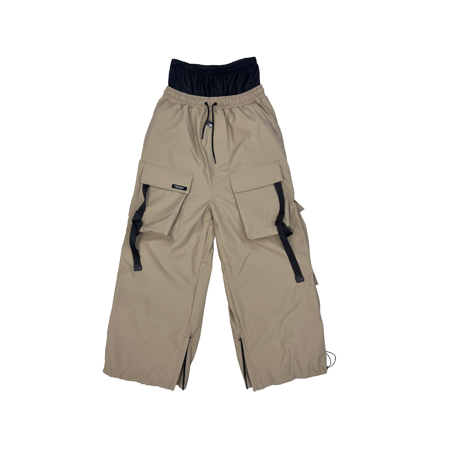 Picture of Ski Pants with Snow Skirt, Single Board and Double Board, Windproof and Waterproof Outdoor Women's Snow Pants, Loose Ski Pants, Ski Equipment
