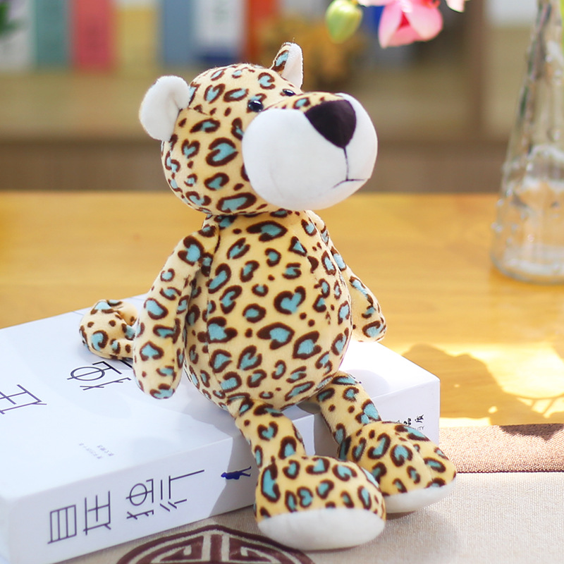 Picture of Forest Animal Doll Plush Toy Elephant Monkey Tiger Lion Giraffe Doll Children's Gifts Wholesale