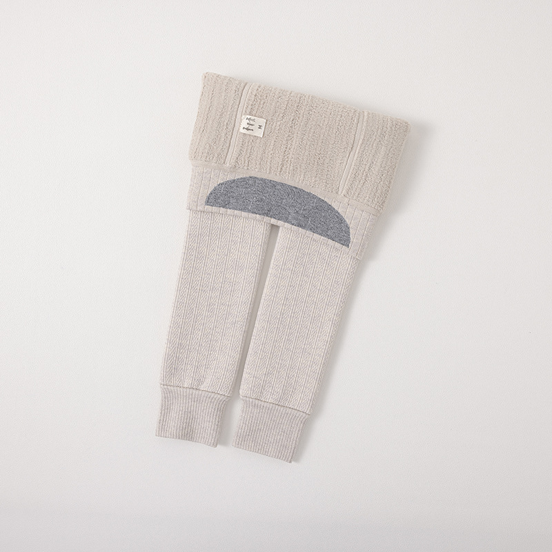 Picture of 1561 children's leggings wholesale 23 autumn and winter fleece-lined thick leggings warm Class A Girls' High Waist cropped pants