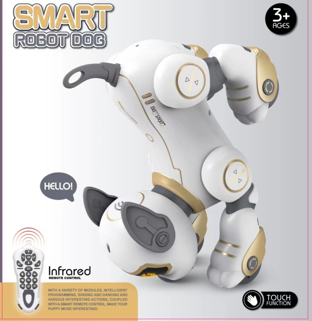 Picture of Remote control programming simulation dog can sing and dance stunt charging dynamic intelligent robot children's early education toys