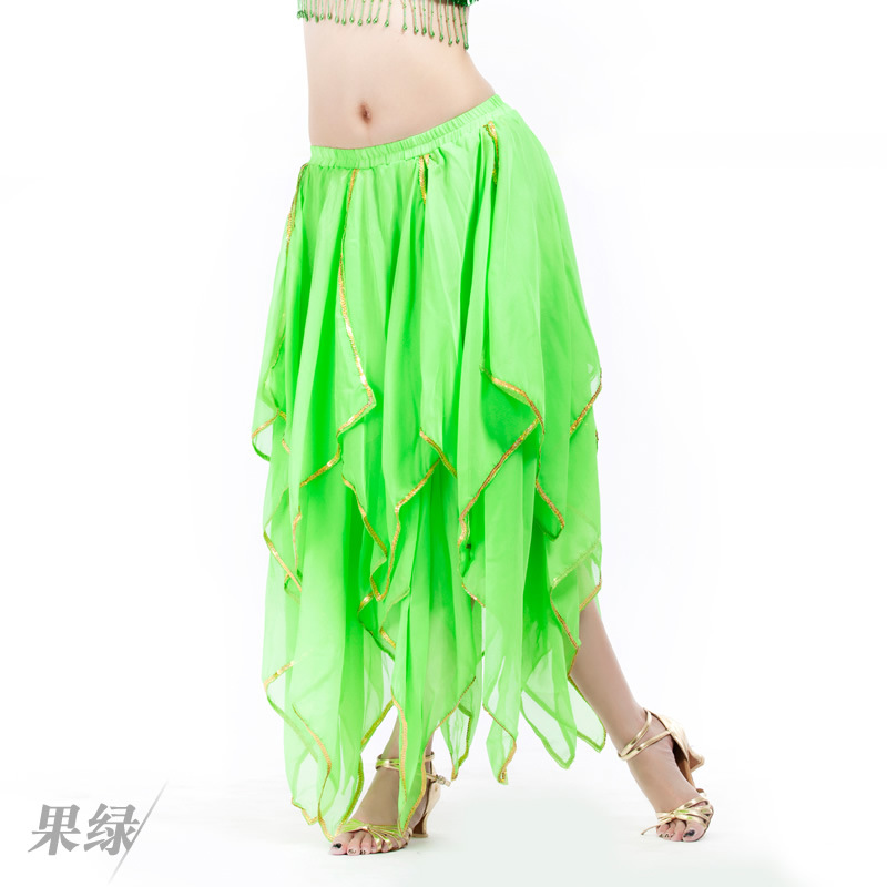 Picture of 16 Leaf Skirt Belly Dance Chiffon Skirt Belly Dance Skirt Belly Dance Performance Skirt