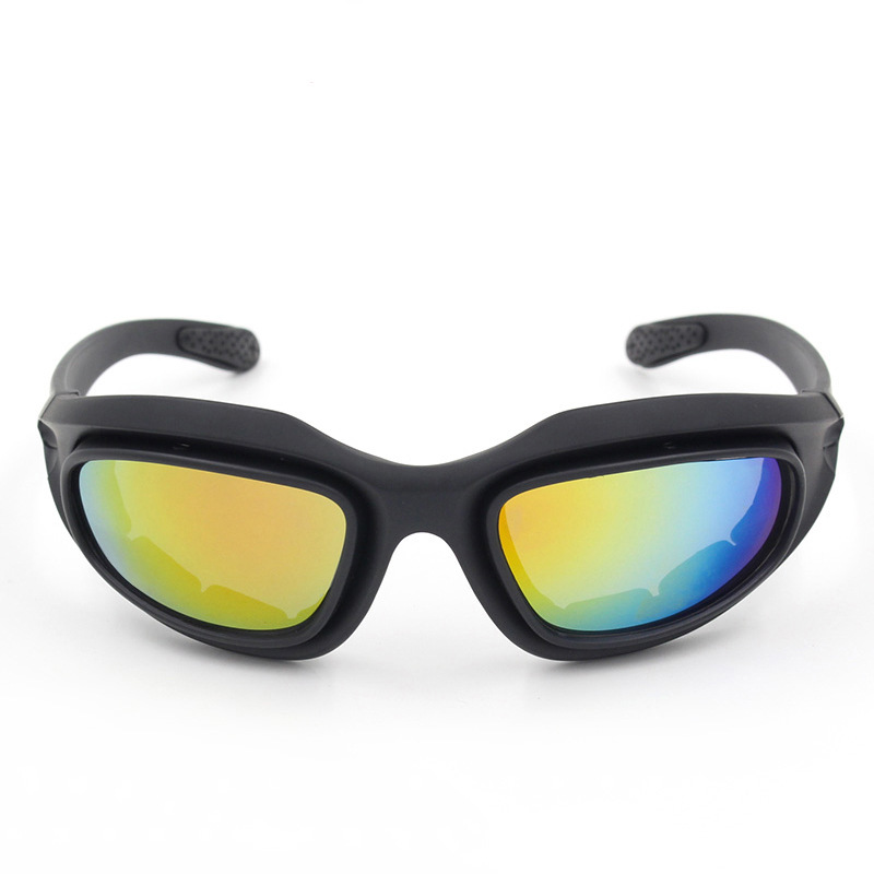 Picture of Factory in stock C5 Polarized Shooting Glasses Tactical Sunglasses Night Vision Paintball Glasses Windshield Glasses Cycling Glasses
