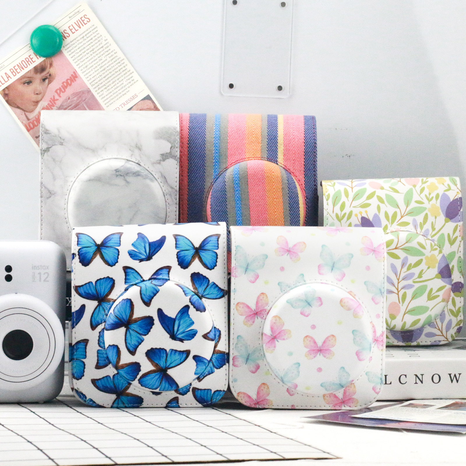 A Special Pattern Camera Bag/Storage Bag Simple/Casual/Joker for mini12 Camera
