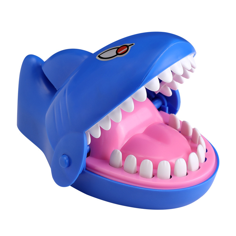 Picture of Hand Bite Crocodile Teeth Bite Finger Shark Bite Decompression Decompression Artifact Shake Tone Same Style Internet Celebrity Children's Toy