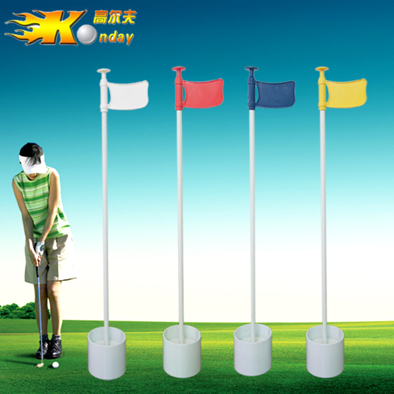 Picture of Factory Direct Sales Golf Green Flagpole Mark Golf Green Flagpole Golf Hole Cup Imitation Flag Green Mark