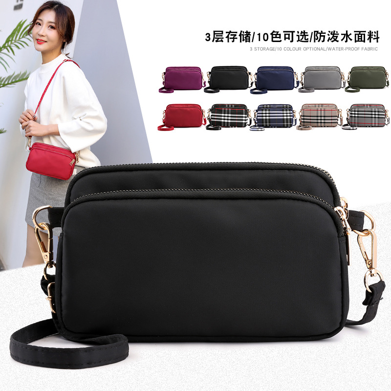 A generation of shoulder bag women's casual lightweight nylon hand bag simple fashion shopping Travel Messenger bag