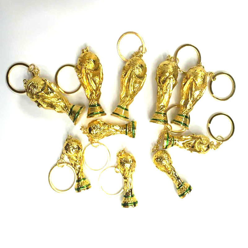 Picture of In stock 6cm Hercules World Cup football fans supplies souvenir gift resin trophy keychain pendant