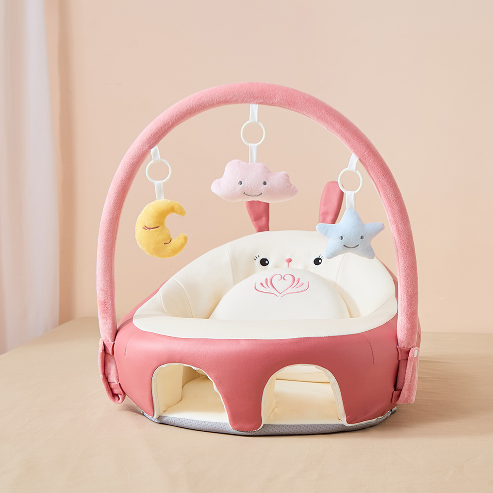 Picture of Baby Learning Chair Waterproof Technology Cloth Sitting Artifact Toy Rack Small Sofa Multifunctional Baby Seat Anti-rollover
