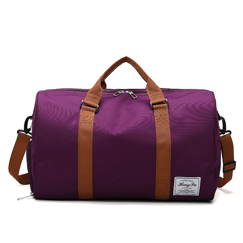 Picture of Gym Bag Women's Dry and Wet Separate Shoe Storage Portable Luggage Bag Large Capacity Sports Luggage Bag Travel Bag Printable logo