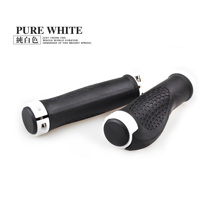 Picture of Bicycle Handlebar Cover Ergonomic Portable Installation Rubber Gloves Riding Equipment Multi-Color Mountain Bike Handle
