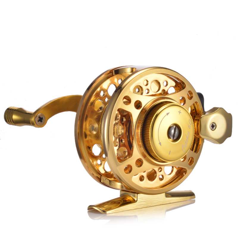Picture of Dragon Zard Fishing Gear Double Speed with Discharge High Speed Ratio Full Metal Front Run Fishing Line Wheel