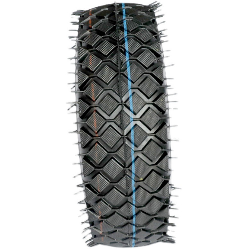 Picture of 4.10/3.50-4 Inner and Outer Tire 350-4 Inner and Outer Tire Hand Push Tiger Cart Cart Inflatable Inner Tire