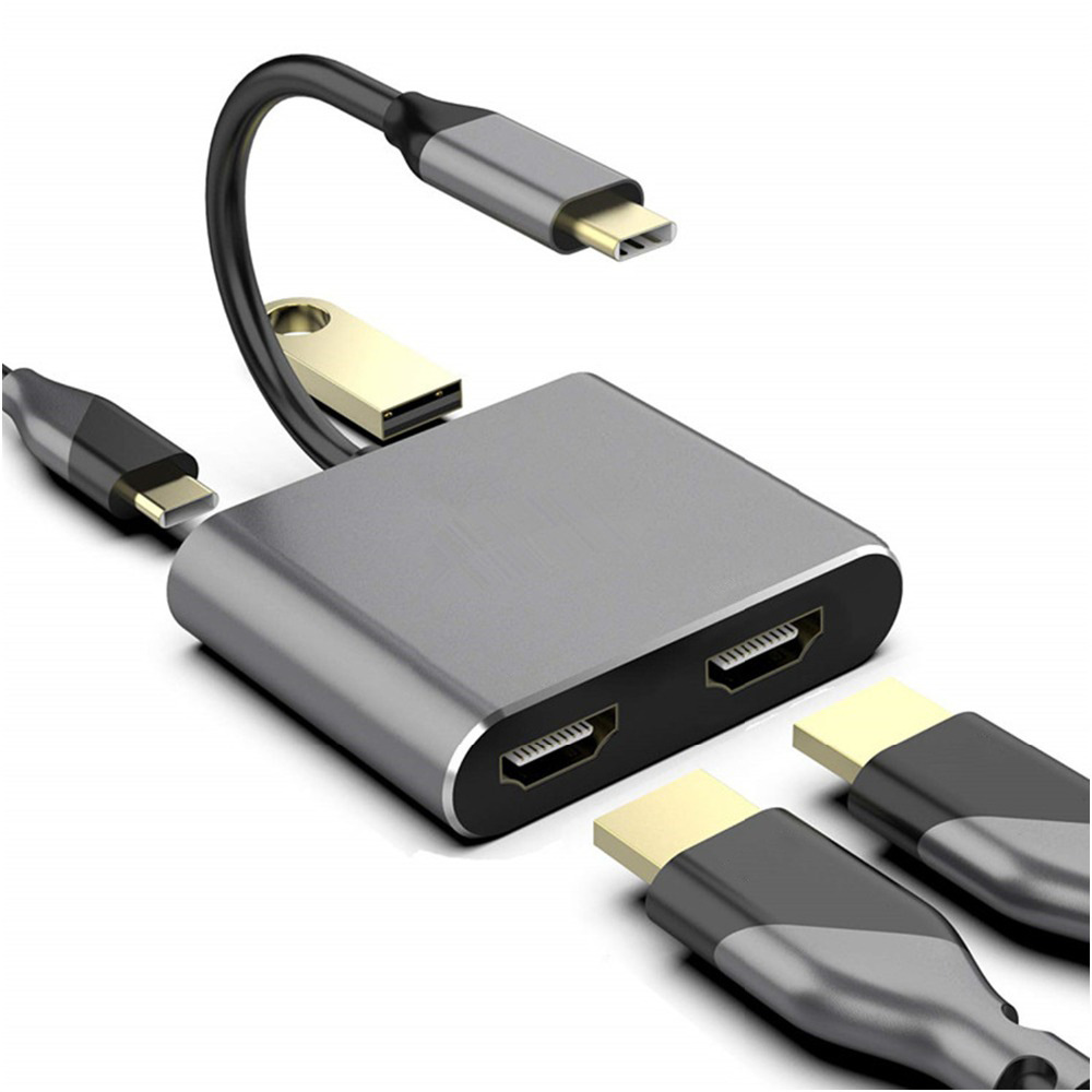 Picture of Typec Docking Station Switch Game Console Computer Mobile Phone Usb-C to Hdmi4K Vga Four-In-One Docking Station