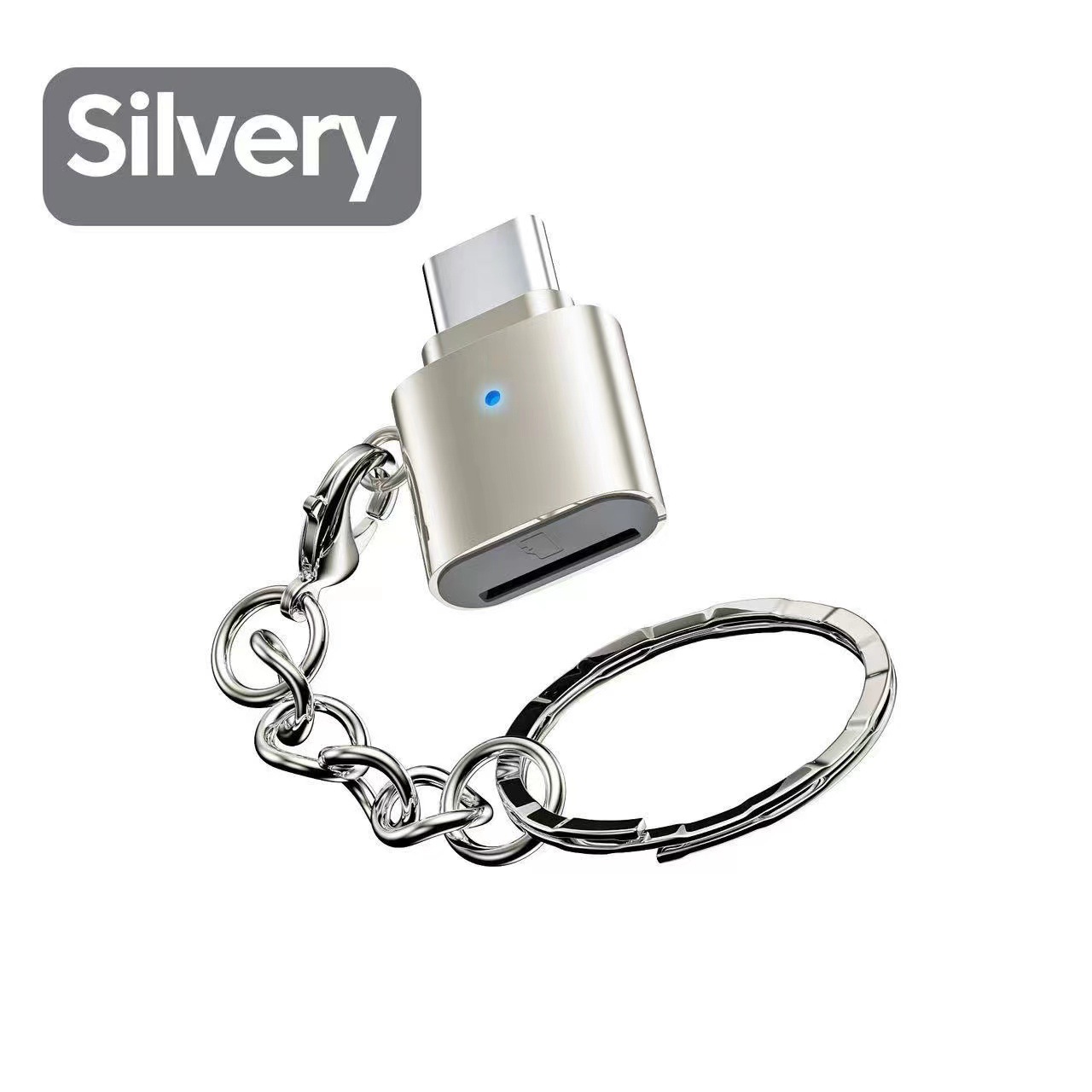Picture of The New Private Model Type-C Otg Card Reader Is Suitable for Micro Sd/Tf Card Mobile Phone Car Computer Tablet Ipa