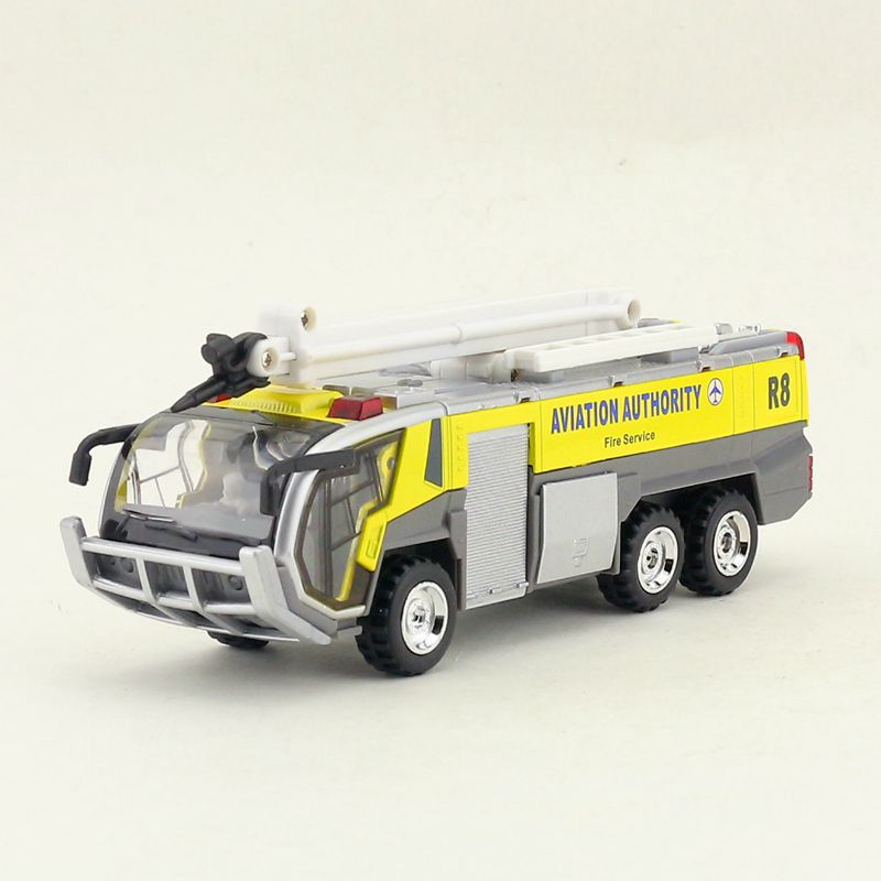 Picture of Tiado Airport Fire Truck Firetruck 119 Alloy Model Children's Toys Steam Back Force Acousto-optic Bulk
