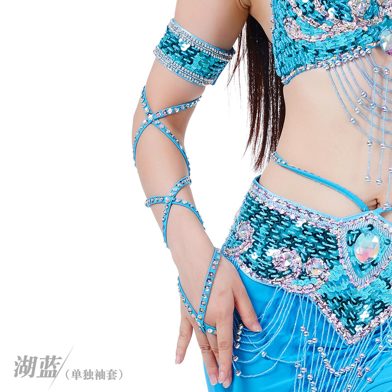 Picture of Snake Sleeve Belly Dance Sleeve Handmade Beaded Design Sense Bracelet Gloves Jewelry Hot Selling Source Factory Direct Supply