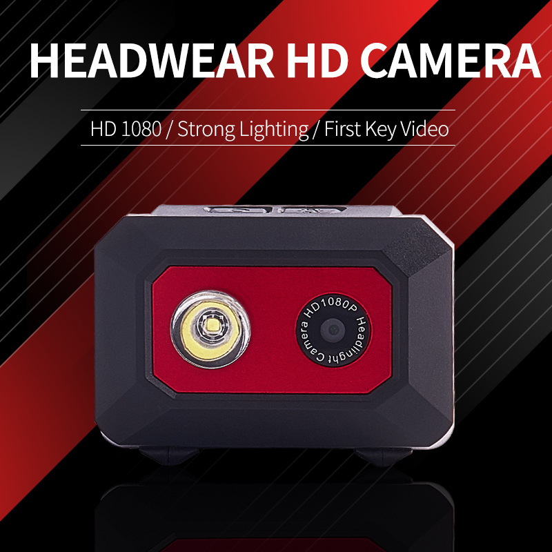 Head-Mounted Sports Camera, Head-Mounted Flashlight Outdoor
