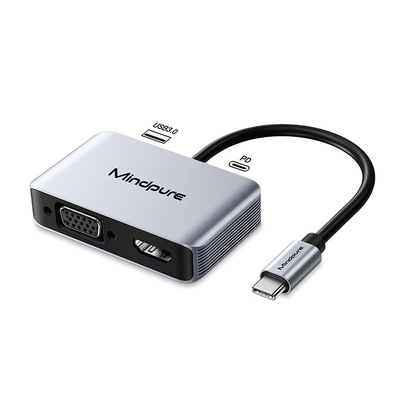 Picture of Cross-border ten-in-one laptop multifunctional typec docking station gigabit port 4k60 docking station typec