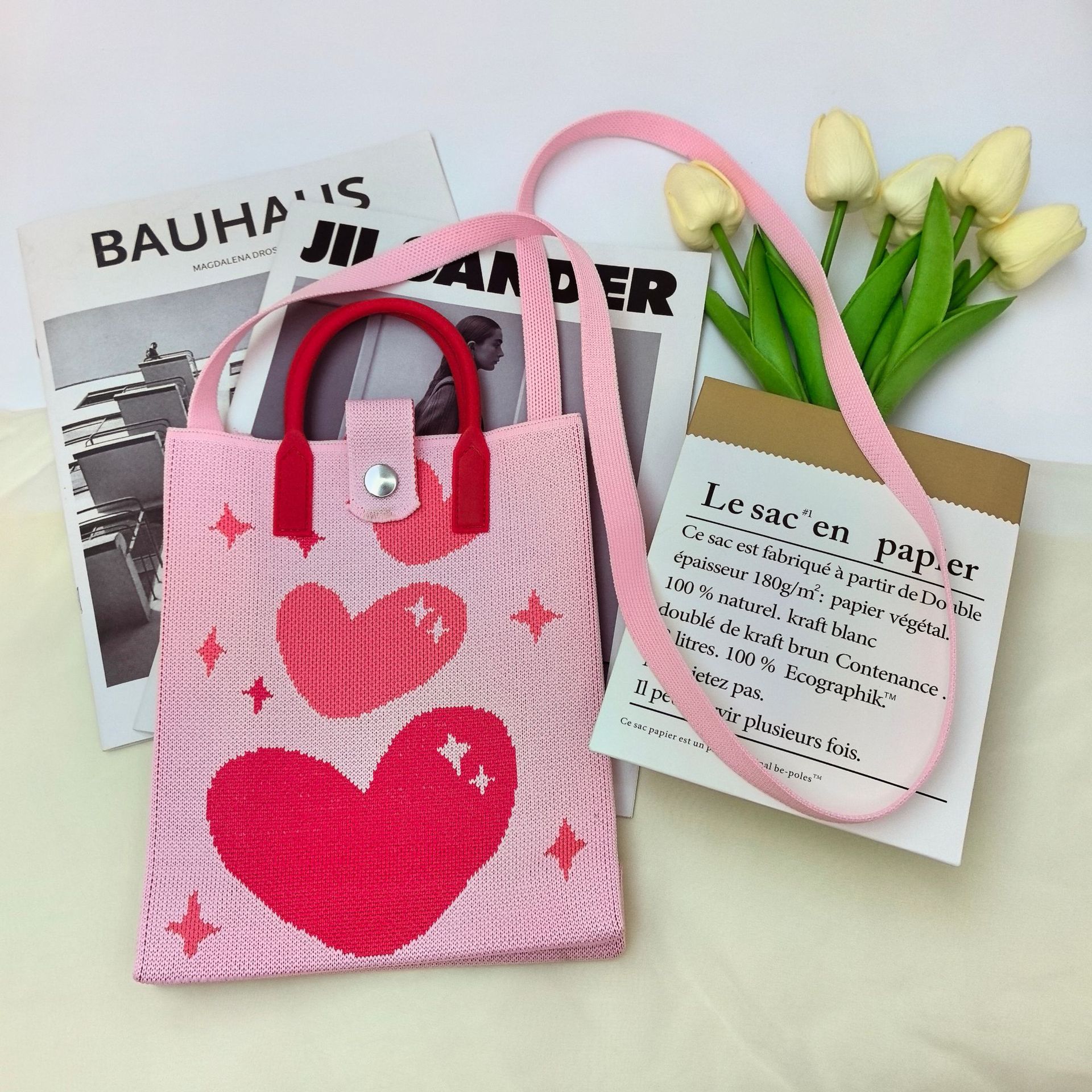 Picture of 2025 New High-End Shoulder Bag Women's Crossbody Casual Bag Fly Knitted Trendy Spring Mobile Phone Bag