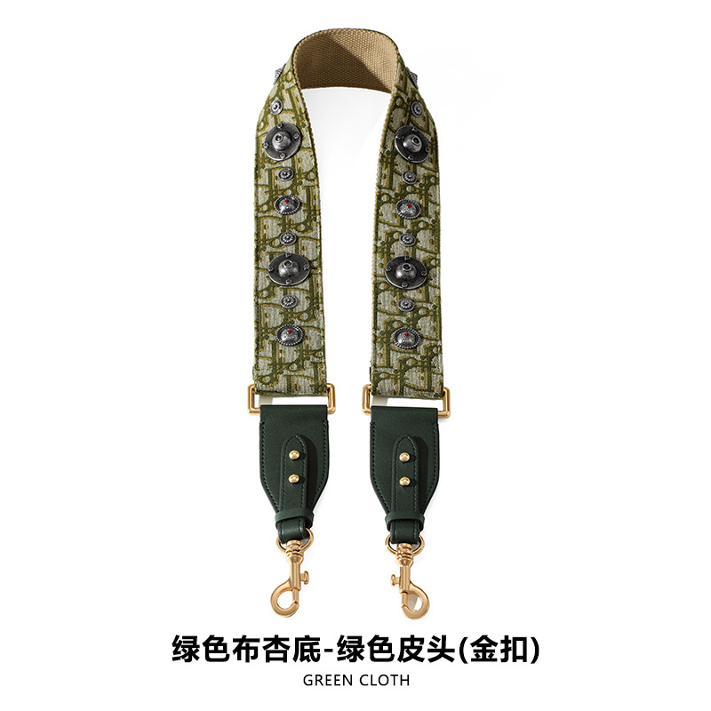 Picture of Mahuangshi MHS-F-66 Wide Bag with Canvas Shoulder Strap Shoulder Crossbody Cowhide Bag Accessories Bag Strap Comfortable D