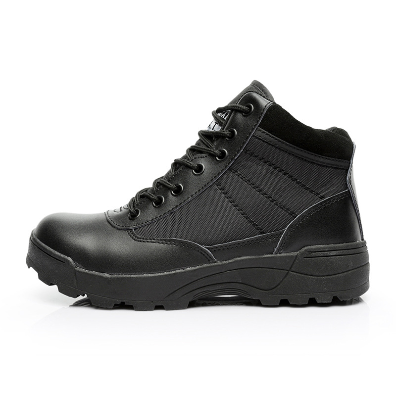 Cross-Border Supply Outdoor Low-Top Tactical Boots Hiking and Mountaineering Boots Desert Boots Men's Military Fan Training Shoes in Stock