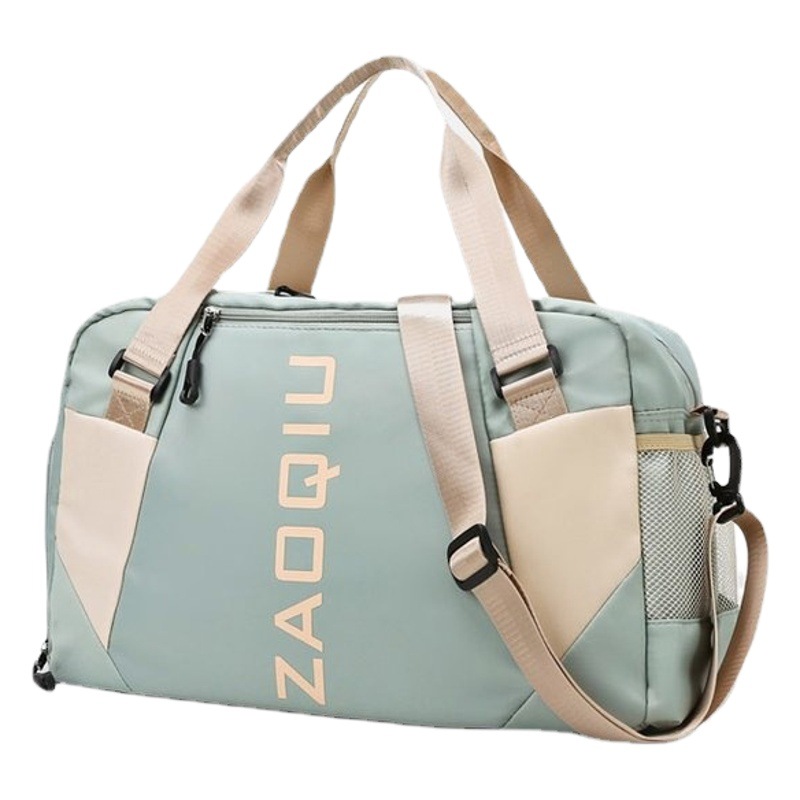 Leisure Fitness Travel Bag Women's Short-distance Travel Portable Luggage Bag New Dry and Wet Separation Yoga Bag Fitness Bag