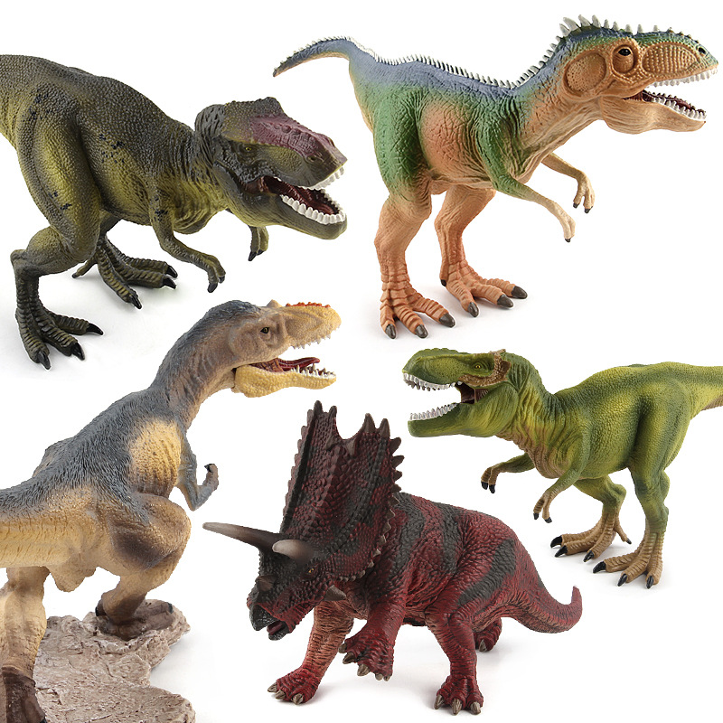 Picture of Cross-border Hot Sale Children Jurassic Dinosaur Model Toy Rex Storm King Dragon Feather King Dragon Pentagonal Ornament