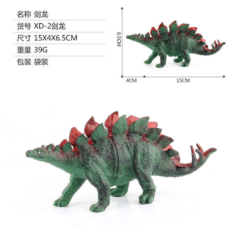 Picture of Animal Jurassic Dinosaur Model Series, Simulated Tyrannosaurus Dinosaur World, Various Static Toy Models