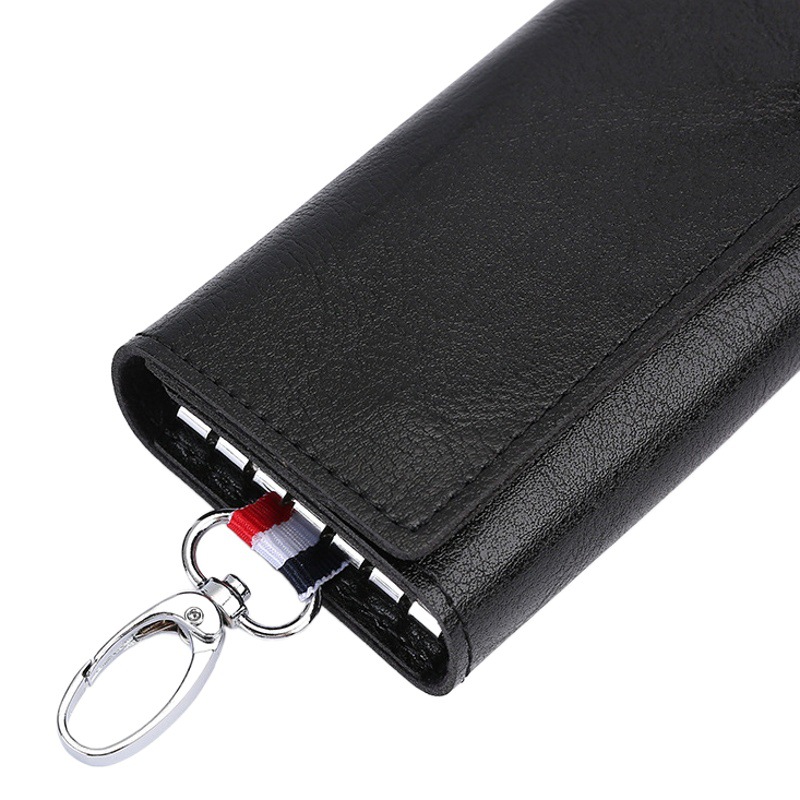 Multi-functional key case card case 2-in -1 super soft PU key case men's and women's waist key protective case key chain
