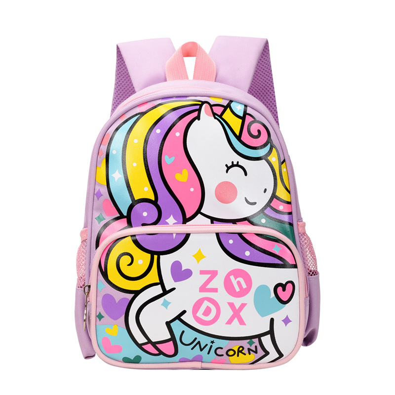 Picture of Children's Schoolbag Kindergarten Children's Lightweight Backpack 3-7 Years Old Cartoon Animation Car Student Backpack