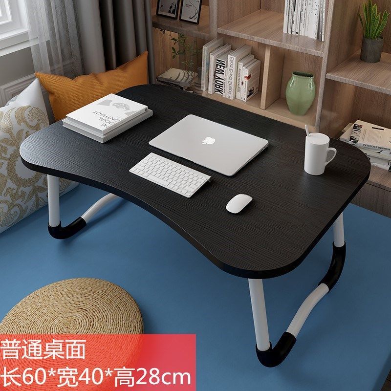 Picture of Bed Desk Computer Desk Dormitory Simple Folding Table Bedroom Simple Student Learning Small Table Lazy Writing Desk