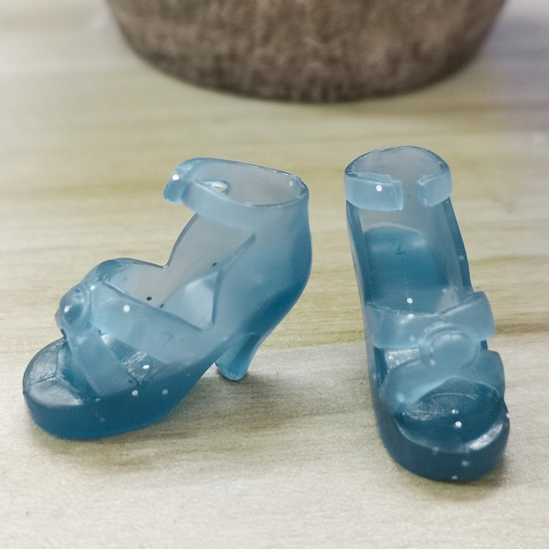 Picture of Lijia Toy Doll Shoes Long Boots High Heels Flat Casual Shoes Fat Feet Height 26cm Six Points Accessories