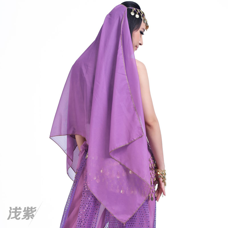 Picture of Dancer hand hook head chain belly dance veil hand hook head chain belly dance headwear belly dance gauze wholesale