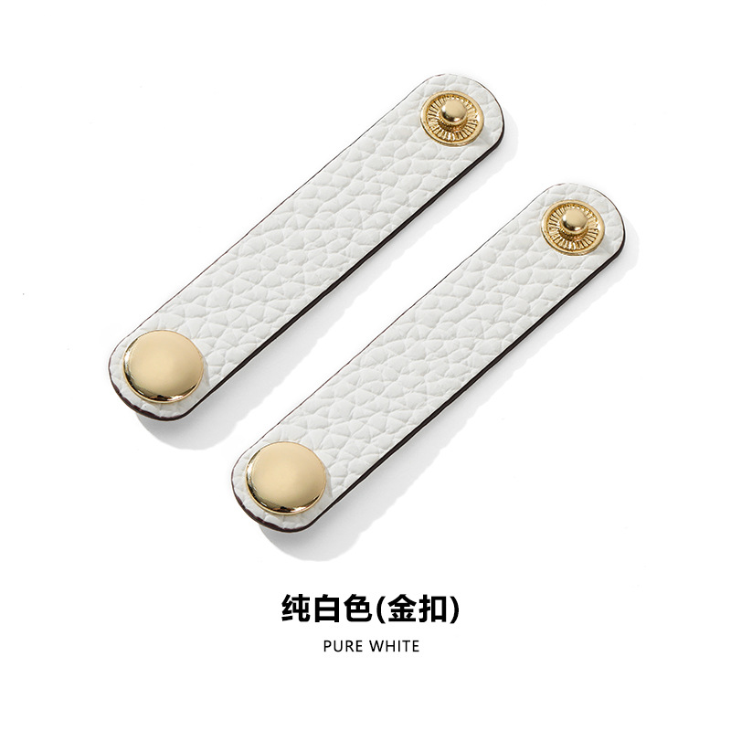 Picture of Mahuangshi D-55 Leather Bag Strap Lindy mini19 Pig Nose Shoulder Strap Shorten Adjustable Buckle Strap Fixed Buckle