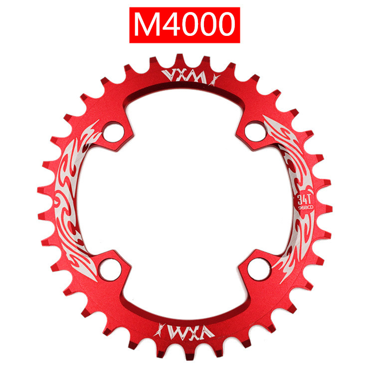Picture of VXM bicycle positive and negative tooth disc single disc 96BCD mountain bike disc ellipse 32T 34T 36T 38T