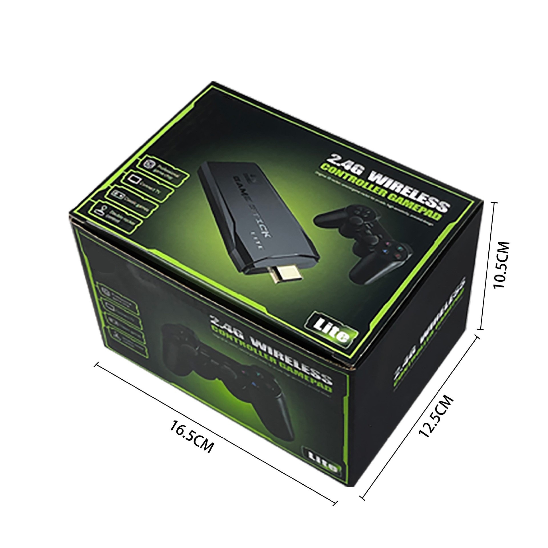 Picture of M8 Hatch Edition Game Machine Big Package Home TV Classic Retro Double Wireless Game Handle HDMI HD