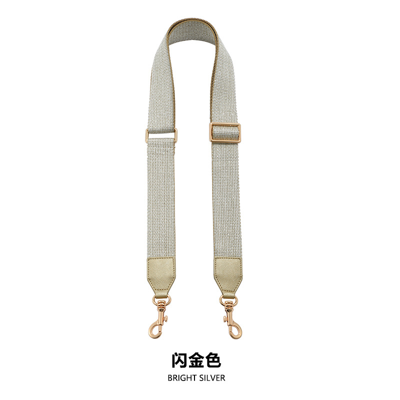 Picture of Mahuangshi F-73 adjustable webbing 3.8C wide polyester cross-border webbing canvas replacement wide shoulder strap crossbody strap