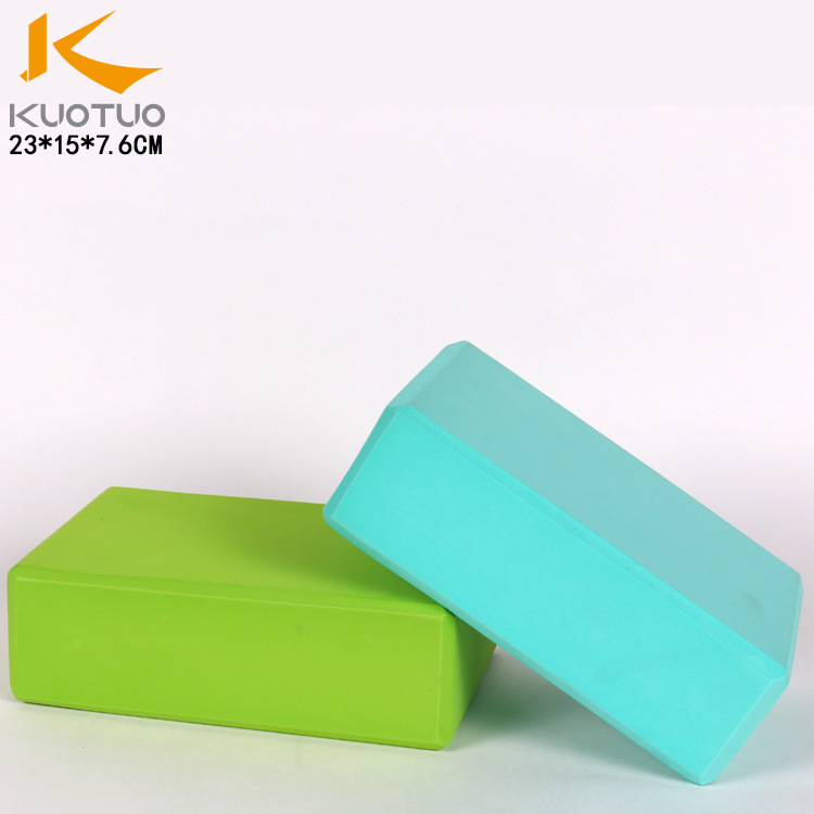 Picture of EVA yoga brick weight 120g printable carved LOGO dance auxiliary tool yoga auxiliary supplies