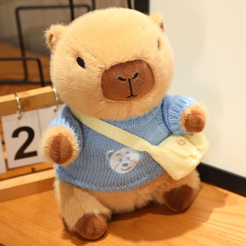 Picture of Kapibei's Popular Bala Doll Plush Toy Clothes Capybara Internet Celebrity Cute Doll Rag Doll Gift