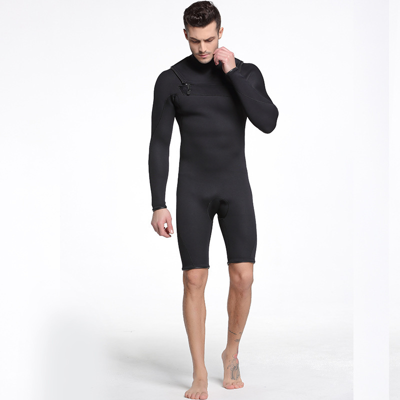 Picture of Shark Bart Men's 3mm One-Piece Wetsuit Thickeneded Warm Surfing Suit Jellyfish Suit Snorkeling Suit Clearance Special Price