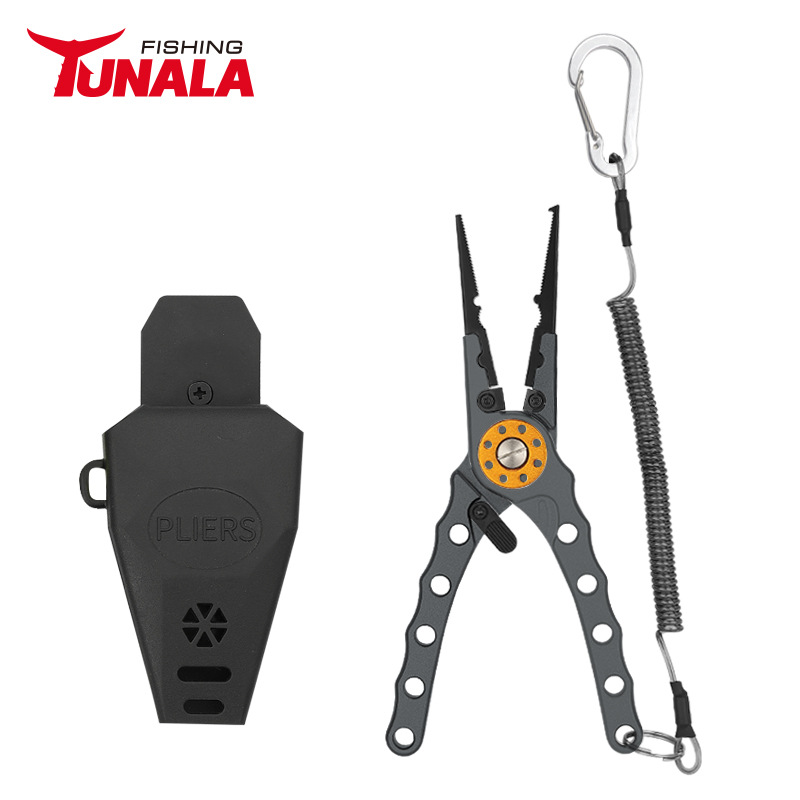 Picture of Aluminum alloy die-casting multifunctional road forceps portable lock fishing tongs fish controller road forceps suit manufacturers in stock