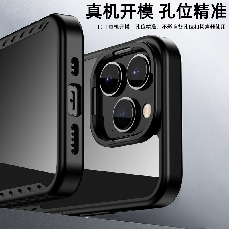 Picture of Apple 14 Mobile Phone Case New Transparent iphone14promax Protective Case Anti-drop Case 14 in stock Private Mold