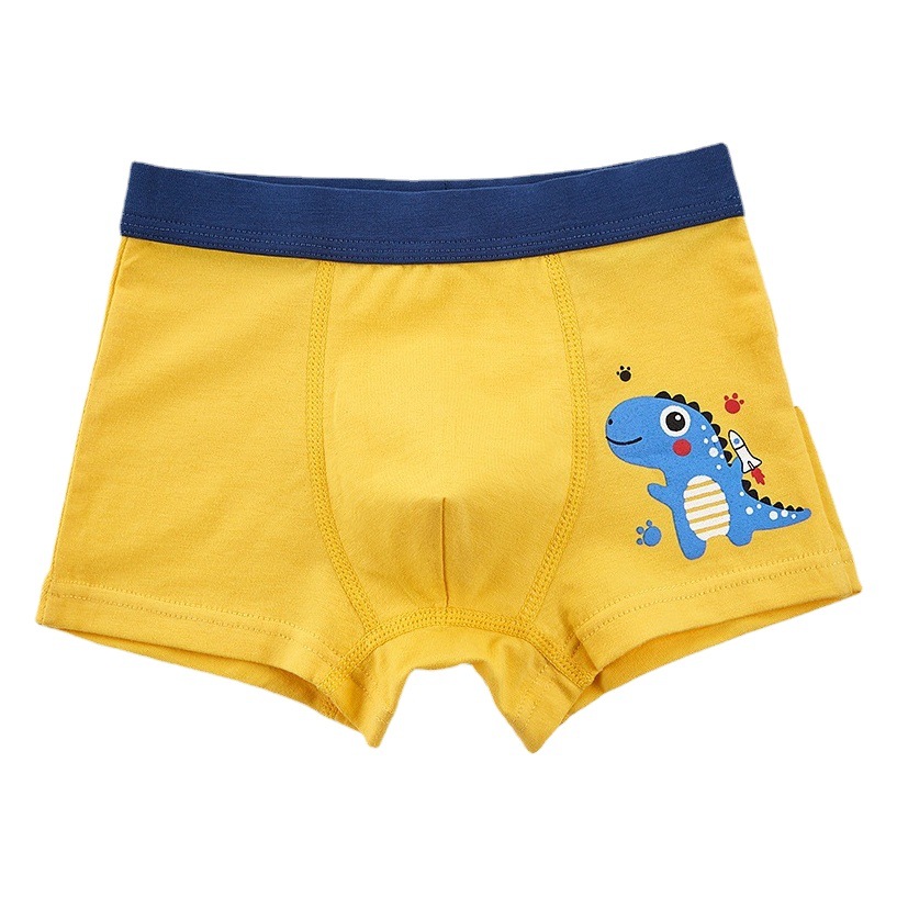 Boys underwear cotton children's boxers wholesale children's boxers small and medium-sized children's cartoon boy underwear baby