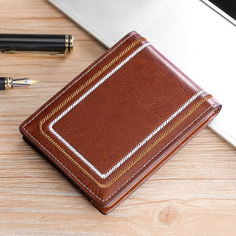 Picture of New ladies leather driver's license holster driving license holster embroidered cowhide multi-card ID bag wholesale driver's license