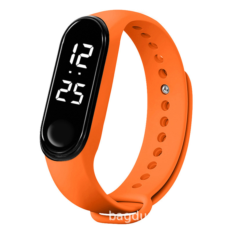Picture of Ic Sensor Unlocking Bracelet Fingerprint Lock Special Bracelet Community Access Control Card Swipe Bracelet with Time Function