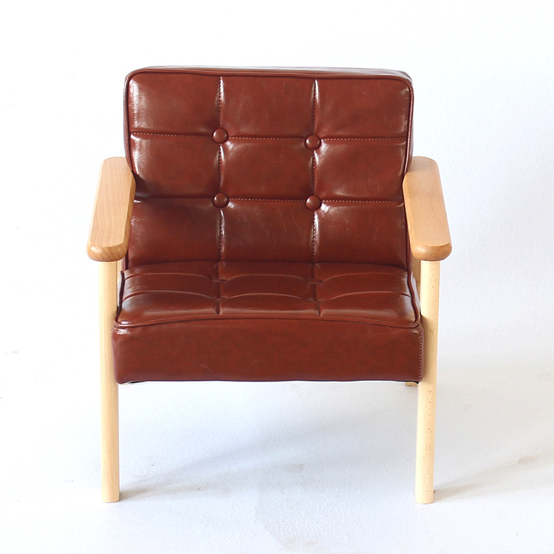 Picture of Children's Room Wooden Infant Garden Cute Reading Corner Photography Small Sofa Baby Stool Training Course Seat Mini